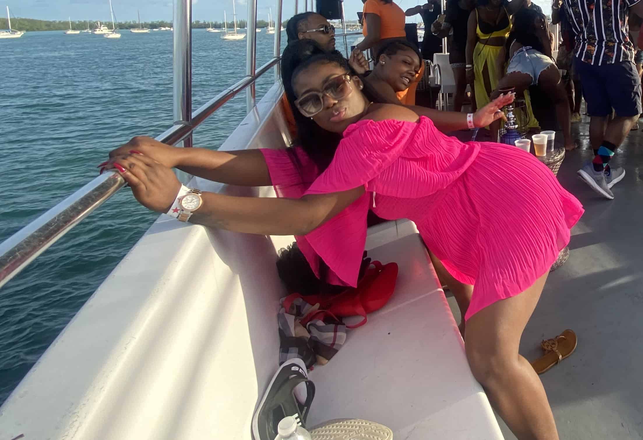 Miami party boat